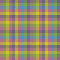 Tartan plaid textile. Vector texture fabric. Background pattern seamless check.