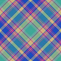 Pattern vector fabric. Texture background check. Tartan seamless plaid textile.