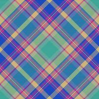 Pattern vector fabric. Texture background check. Tartan seamless plaid textile.