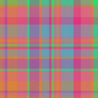 Fabric check texture. Tartan plaid seamless. Vector background textile pattern.