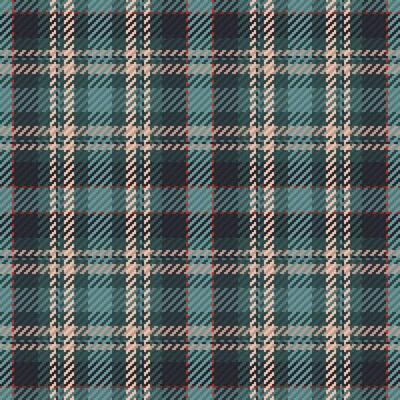 Seamless pattern of scottish tartan plaid. Repeatable background with check fabric texture. Vector backdrop striped textile print.