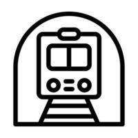 Subway Icon Design vector