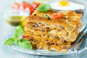 Homemade Italia Lasagna photo