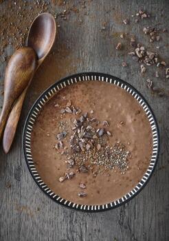 chocolate y chia foto