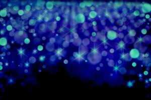 Colorful background blue wallpaper with night lights photo