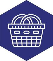 Shopping Basket Vector Icon Design