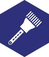 Basting Brush Vector Icon design