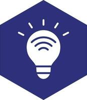 Smart Lighting Vector Icon design