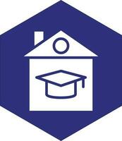 Homeschooling Vector Icon design