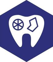 Tooth Infection Vector Icon design