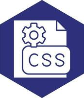 CSS Code Vector Icon design