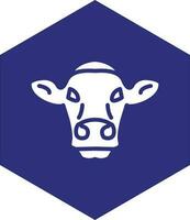 vaca vector icono diseño