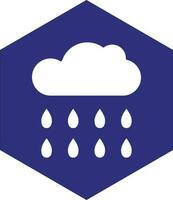 Raining Vector Icon design