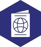 Passport Vector Icon design