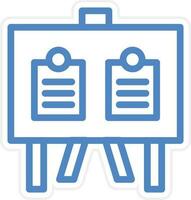 Sticky Note Vector Icon Style