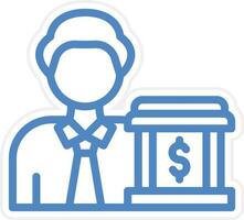 Personal Banking Vector Icon Style