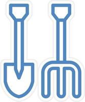 Gardening Tool Vector Icon Style