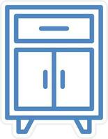 Cabinet Vector Icon Style