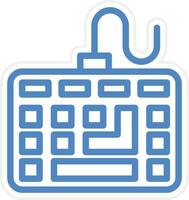 Keyboard Vector Icon Style