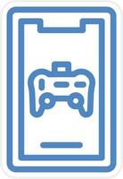 Mobile Game Vector Icon Style