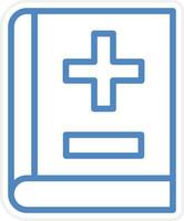 Medical Book Vector Icon Style