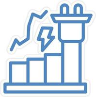 Energy Consumption Vector Icon Style