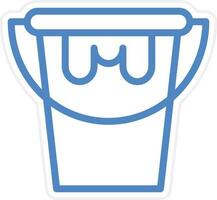 Paint Bucket Vector Icon Style