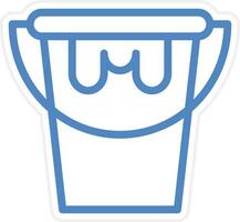 Paint Bucket Vector Icon Style