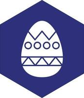 Easter Egg Vector Icon design