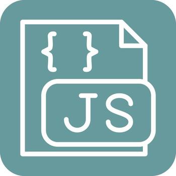 javascript archivo icono vector diseño