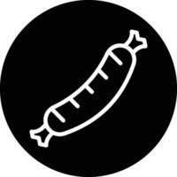 Sausage Vector Icon Design