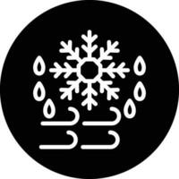 Cold Wave Vector Icon Design