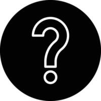 Question Vector Icon Design