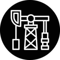 Oil Pump Vector Icon Design