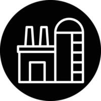 diseño de icono de vector de silo