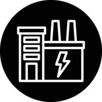 Electric Factory Vector Icon Design