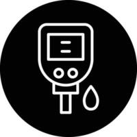 Diabetes Test Vector Icon Design