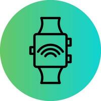 diseño de icono de vector de reloj inteligente