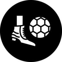 Soccer Free Kick Vector Icon Design