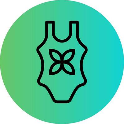 Swimsuit Vector Icon Design