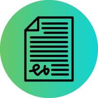 Documents Vector Icon Design