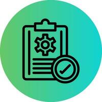 Complete Project Vector Icon Design