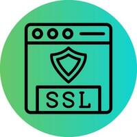 Ssl Vector Icon Design