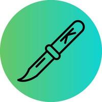 Knife Vector Icon Design