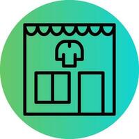 Clothing Store Vector Icon Design