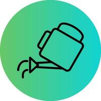 Watering Can Vector Icon Design