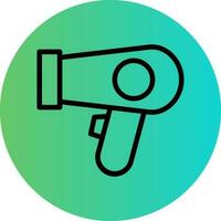 Hairdryer Vector Icon Design