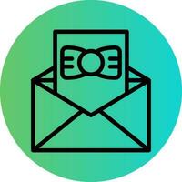 Birthday Invite Vector Icon Design