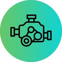 Engine Vector Icon Design