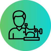 Tailor Vector Icon Design